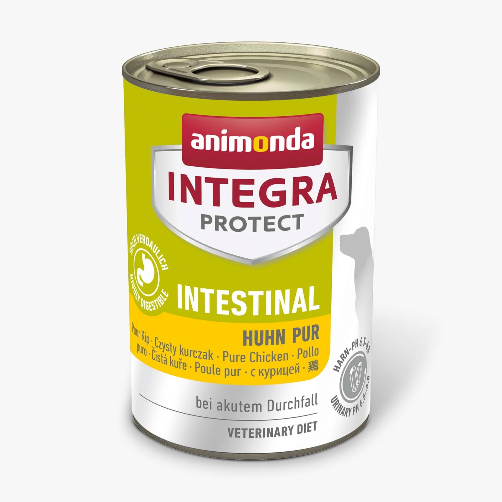 INTEGRA PROTECT Intestinal, XS-M, Pui, dietă veterinară, conservă hrană umedă câini, sistem digestiv, (în aspic), 400g - 1 | YEO