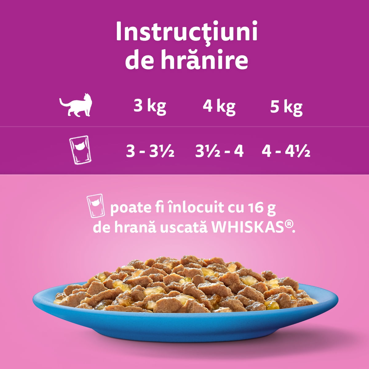 WHISKAS Selectii Pește, Somon și Ton, plic hrană umedă pisici, (în aspic), multipack, 85g x 4