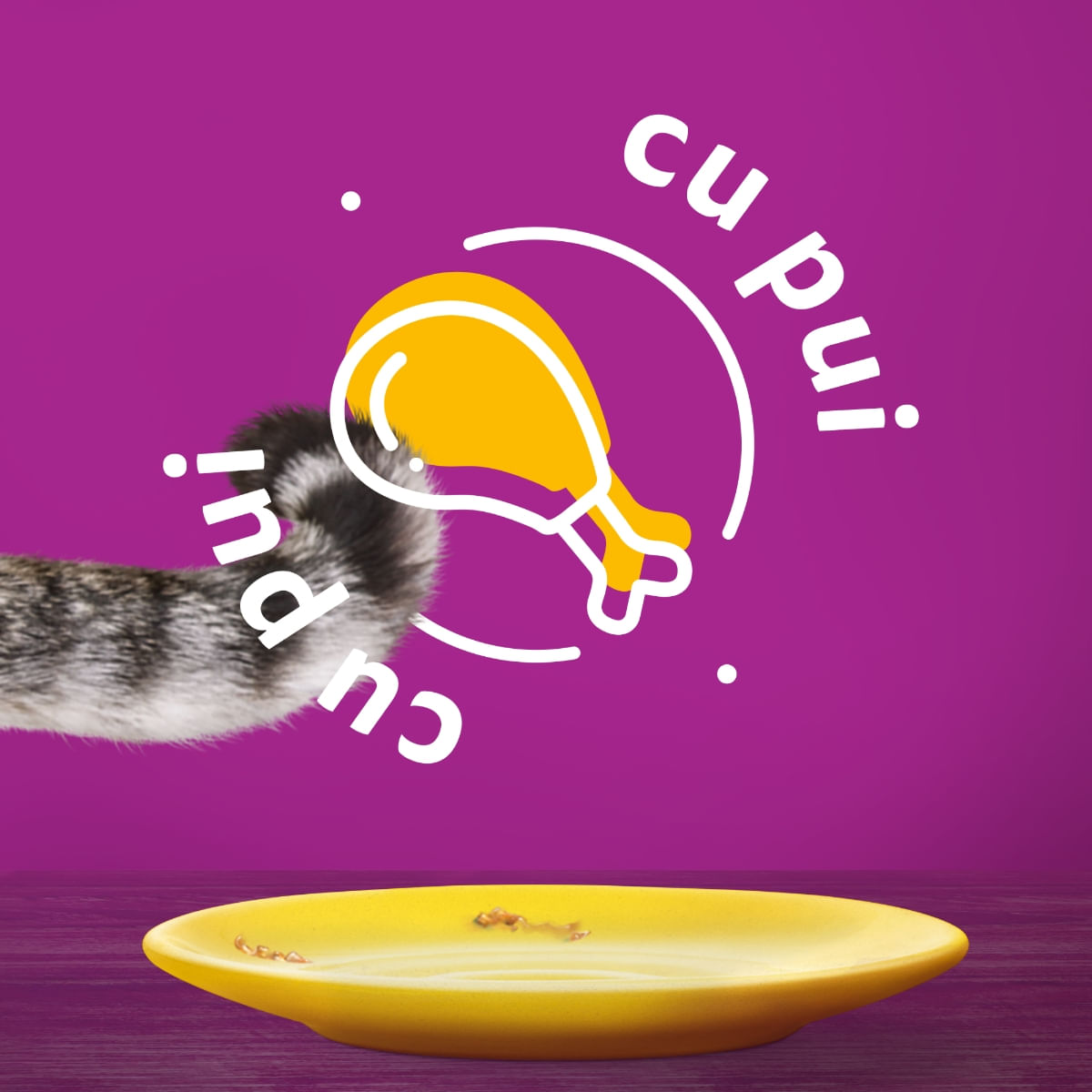 WHISKAS, Pui, plic hrană umedă pisici, (în aspic), 85g