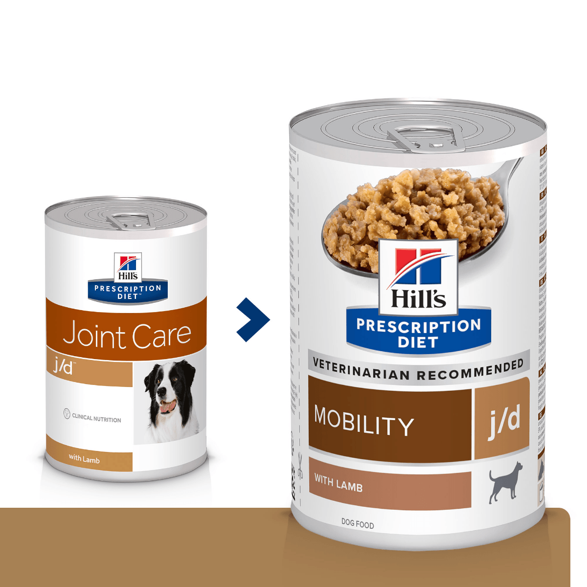 HILL\'S Prescription Diet j/d Mobility, Pui, dietă veterinară câini, conservă hrană umedă, afecțiuni articulare, 370g - 1 | YEO