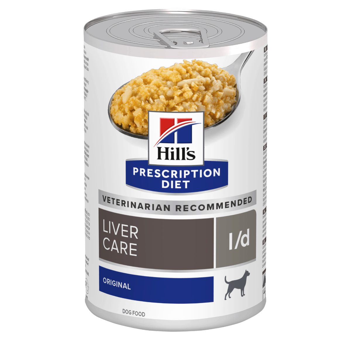 HILL\'S Prescription Diet l/d, dietă veterinară câini, conservă hrană umedă, afecțiuni hepatice, 370g