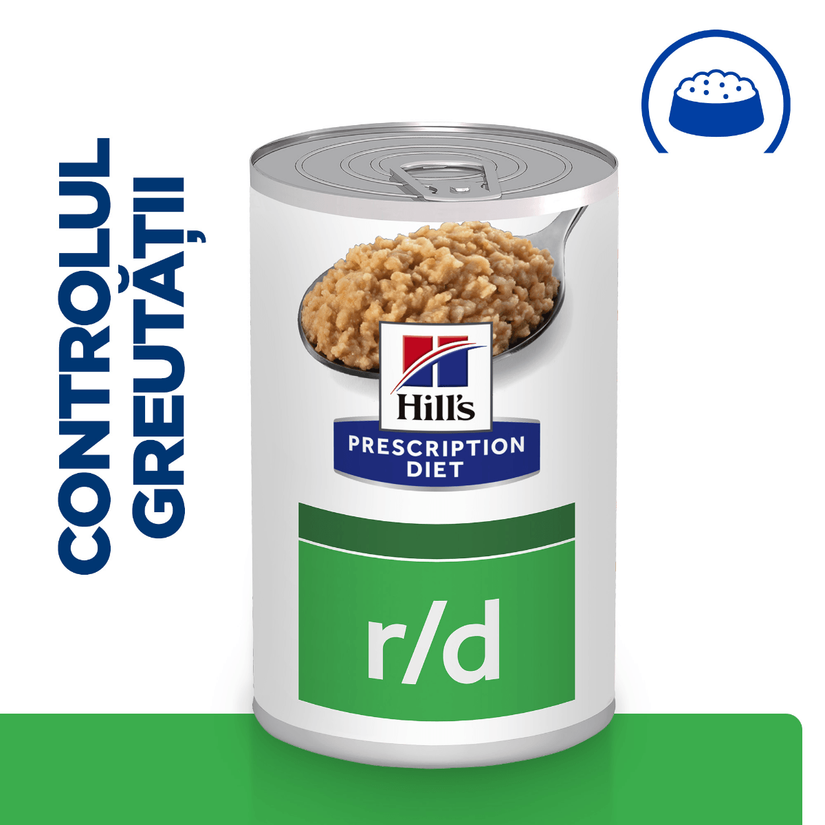 HILL\'S Prescription Diet r/d Weight Loss, Pui, dietă veterinară câini, conservă hrană umedă, scădere în greutate, 350g - 2 | YEO