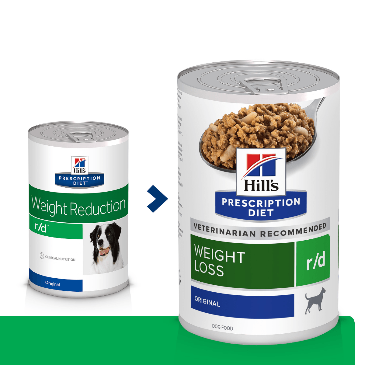 HILL\'S Prescription Diet r/d Weight Loss, Pui, dietă veterinară câini, conservă hrană umedă, scădere în greutate, 350g - 1 | YEO