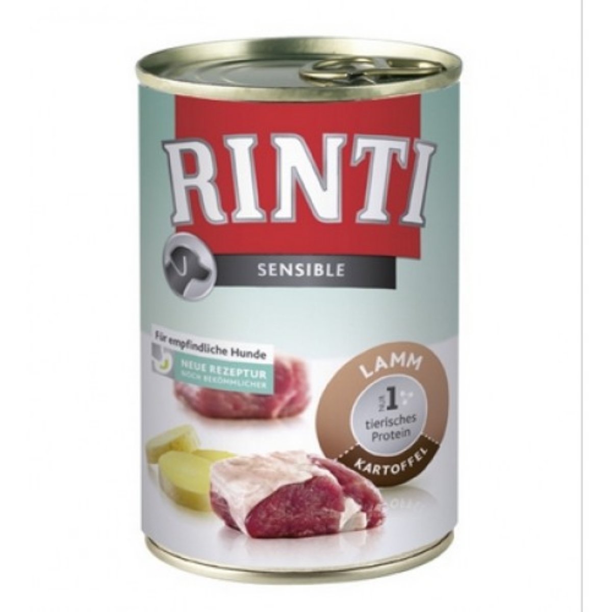 RINTI Sensible, XS-XL, Miel și Cartofi, conservă hrană umedă monoproteică fără cereale câini, alergii, (în suc propriu), 400g - 1 | YEO