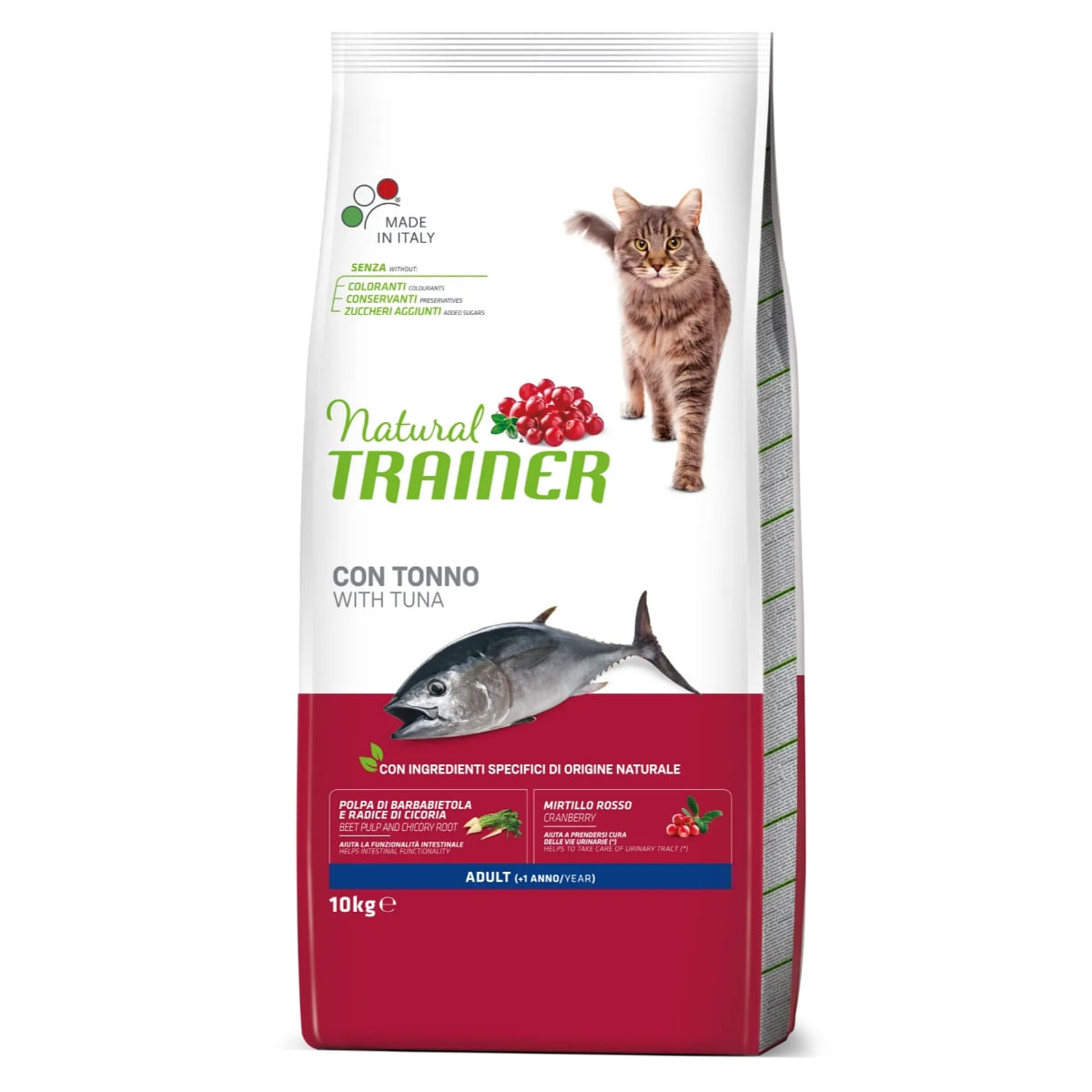 NATURAL TRAINER, Ton, hrană uscată pisici, 10kg - 1 | YEO