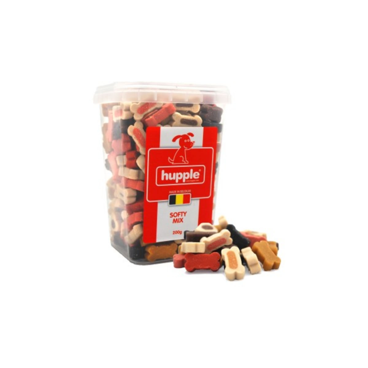 HUPPLE Softy Mix, XS-XL, Carne, cutie recompense câini, 200g - 1 | YEO