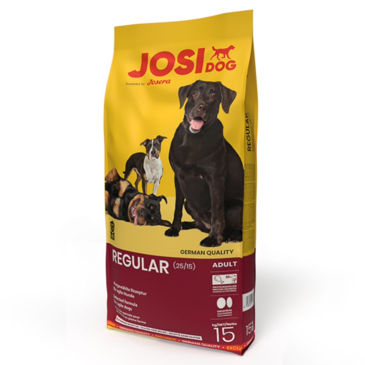 JOSIDOG Regular, XS-XL, Pasăre, hrană uscată câini, 15kg - 1 | YEO