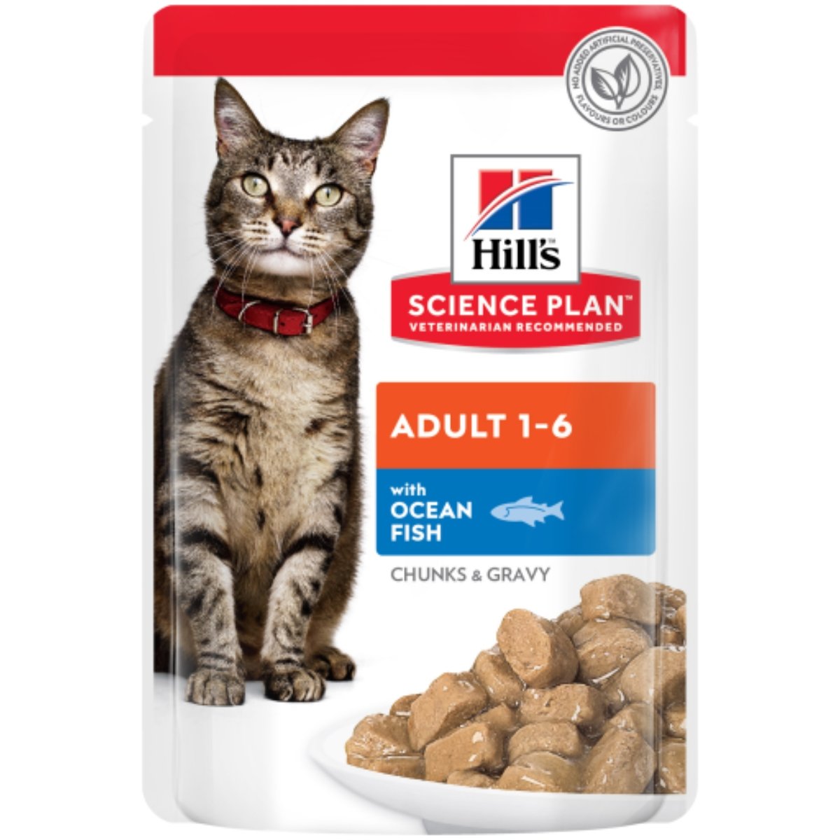 HILL\'S Science Plan, Pește Oceanic, plic hrană umedă pisici, 85g