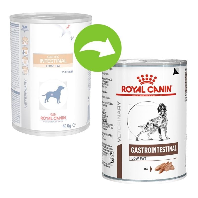 Conserva Royal Canin Gastro Intestinal Low Fat Dog 410 g - 1 | YEO