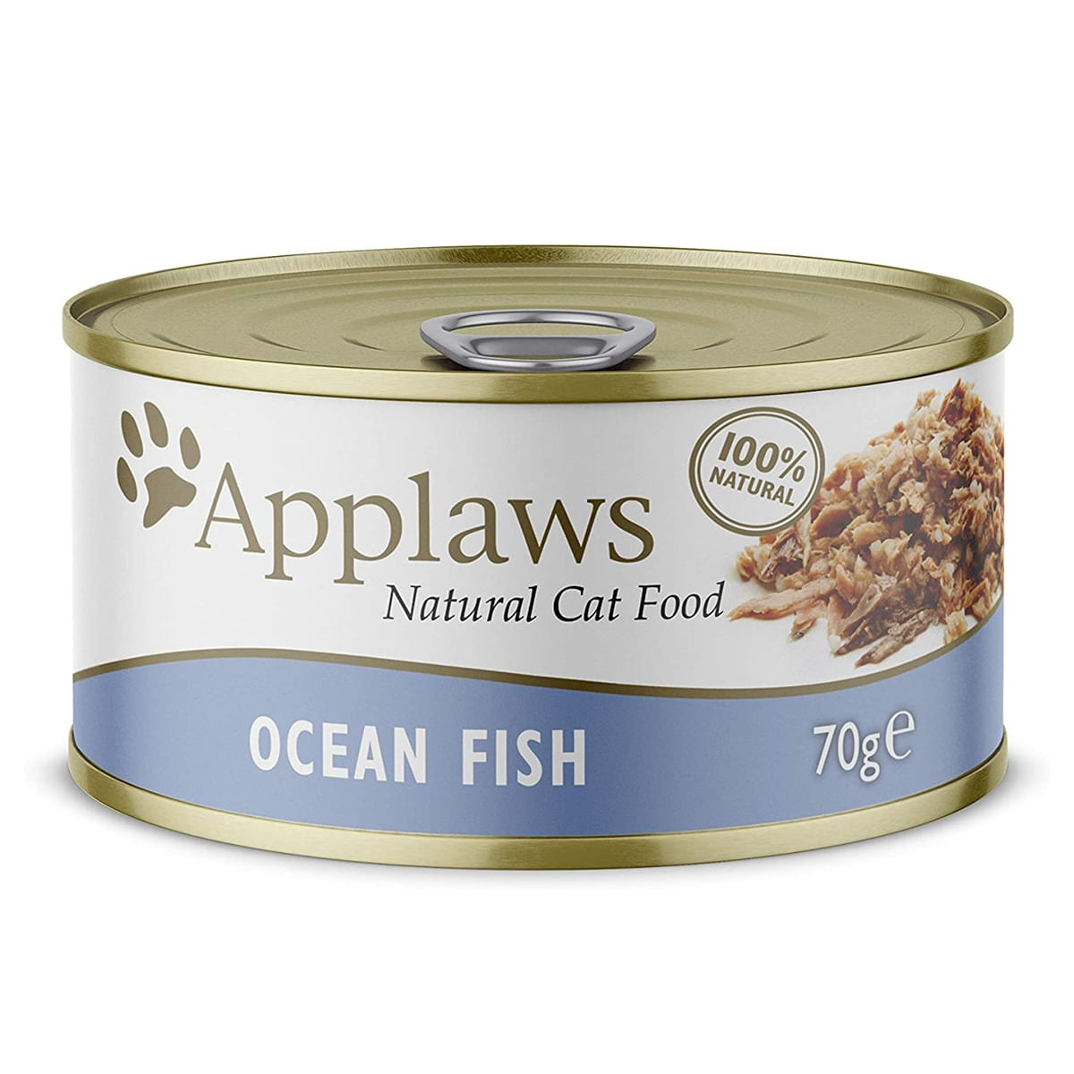 APPLAWS, Pește Oceanic, conservă hrană umedă pisici, (în supă), 156g