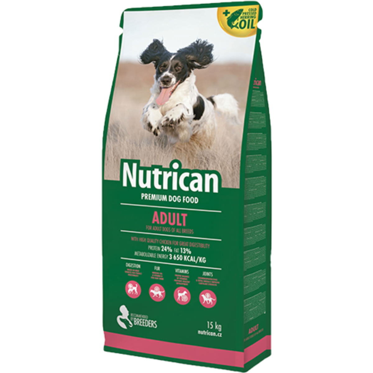 NUTRICAN Adult, XS-M, Pui, hrană uscată câini, 15kg