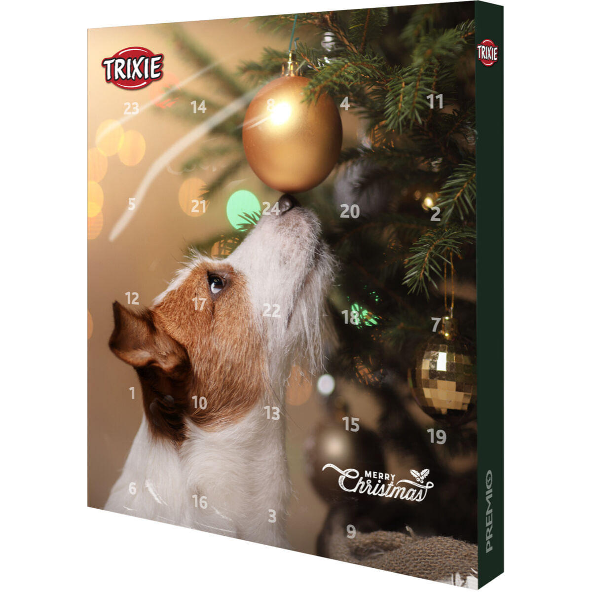 TRIXIE Christmas Premio Advent Calendar, XS-XL, cutie recompense câini, 390g - 1 | YEO