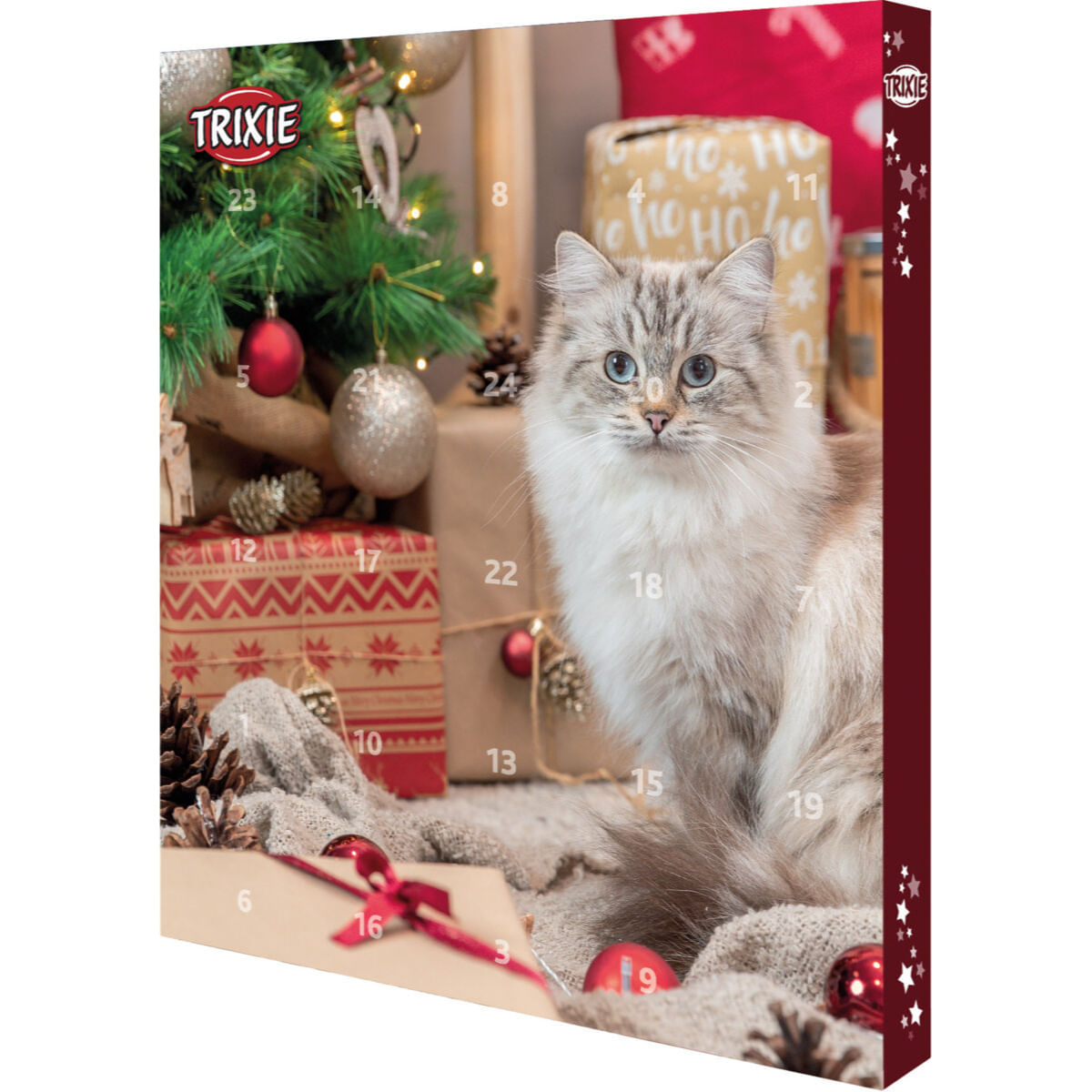 TRIXIE Christmas Advent Calendar, cutie recompense pisici, 390g - 1 | YEO