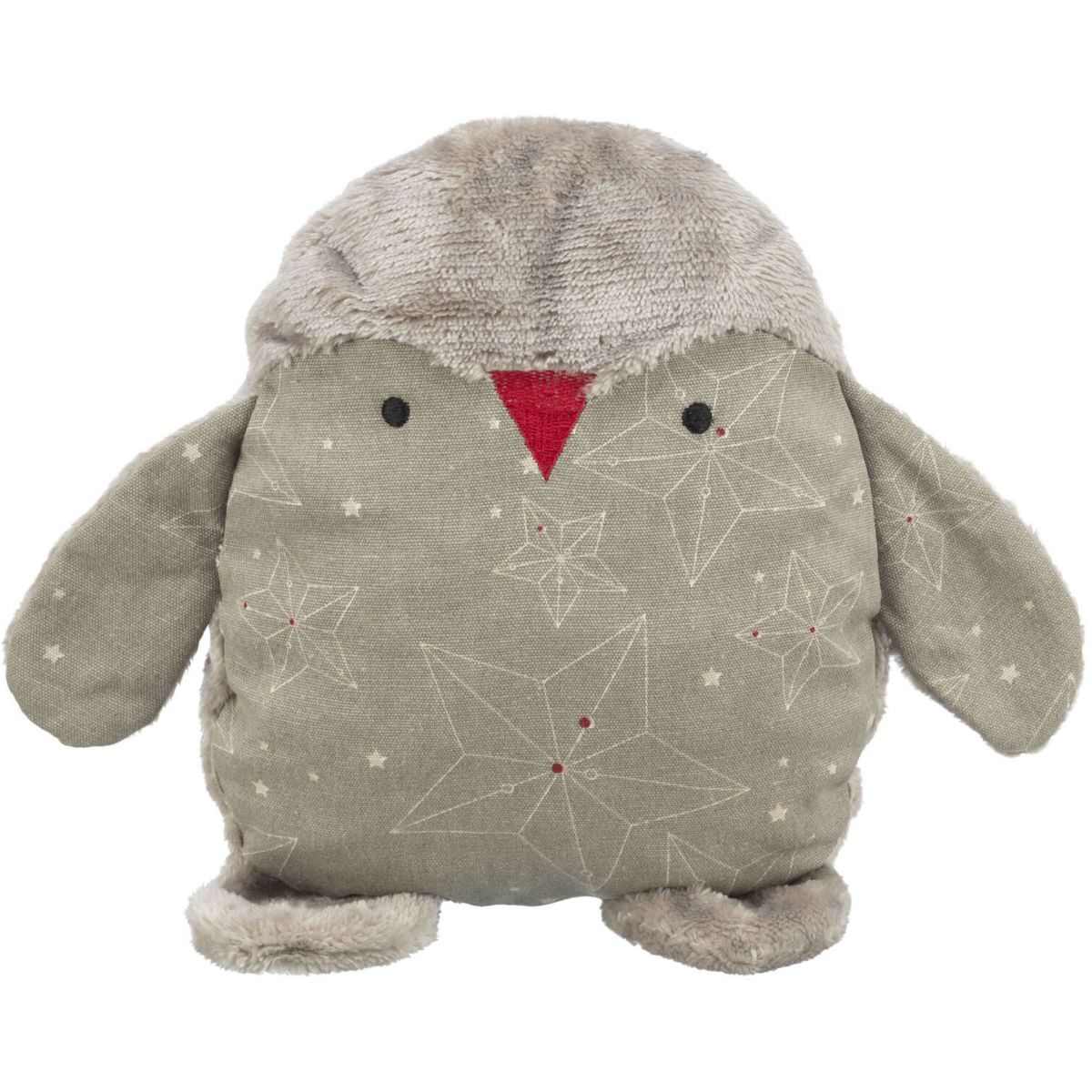 TRIXIE Christmas Pinguin, jucărie de pluș câini XS-XL, activități fizice, textil, bej, 24cm - 1 | YEO