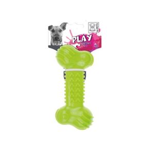 M-PETS-Funbone-jucărie-de-ros-caini-XS-L-dentiție-cauciuc-verde-18cm-1