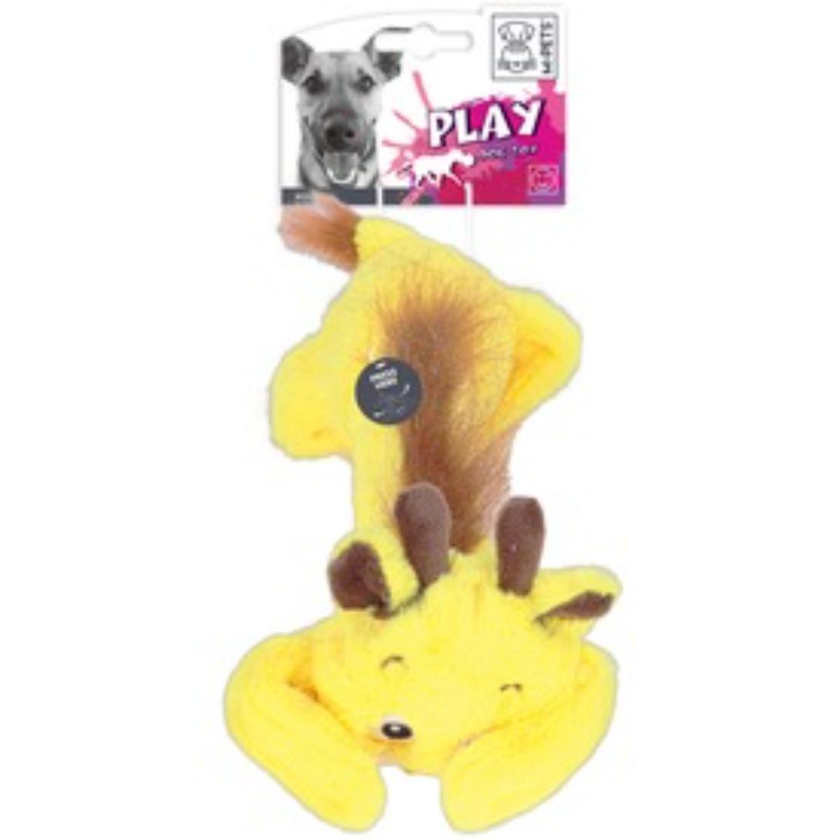 M-PETS Ross, jucărie de pluș câini M-XL, activități fizice, pluș, diverse culori, 36cm