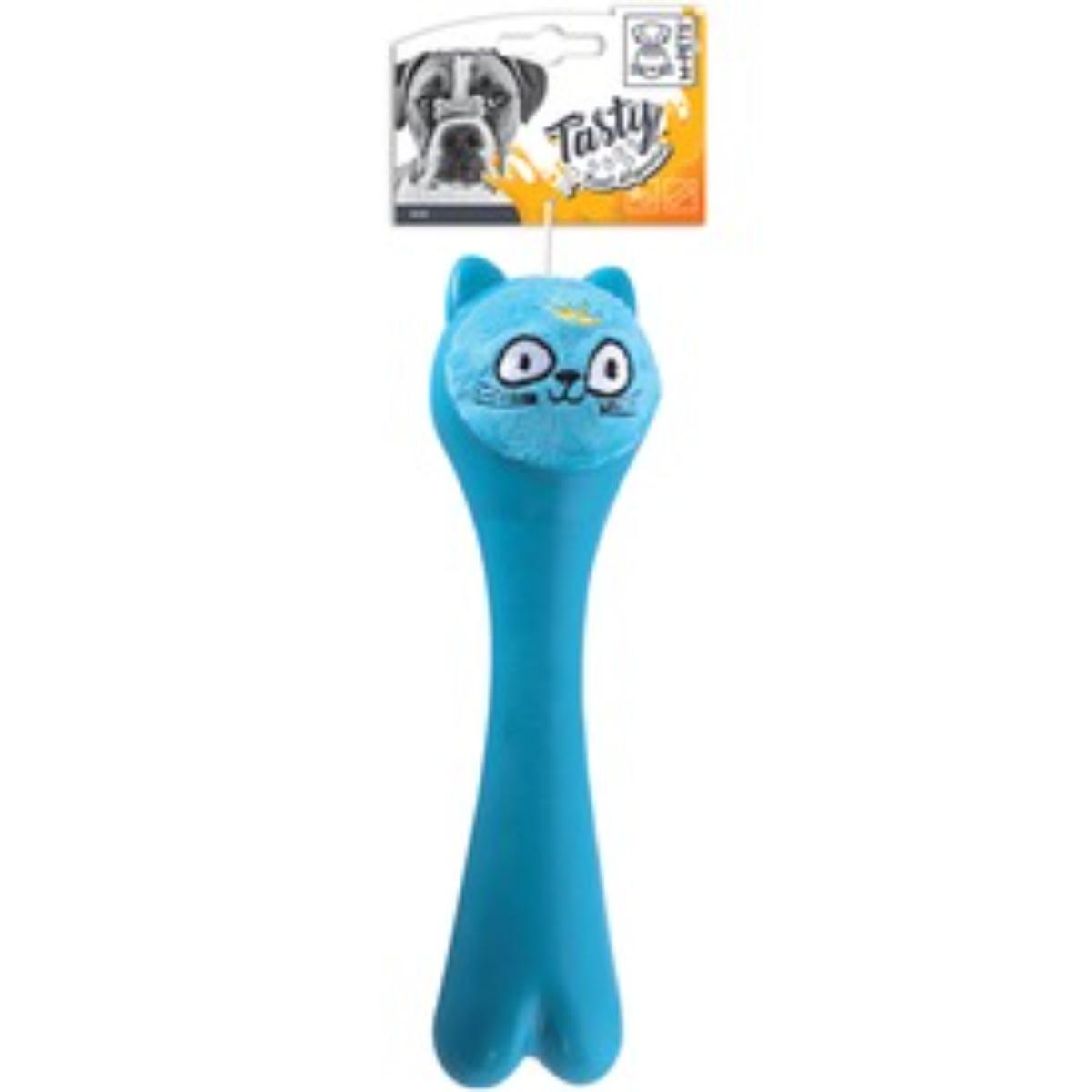 M-PETS Rob, jucărie interactivă câini, eliberare recompense, cauciuc M-PETS Rob, jucărie interactivă câini XS-L, eliberare recompense, cauciuc, albastru, 23.5cm - 1 | YEO
