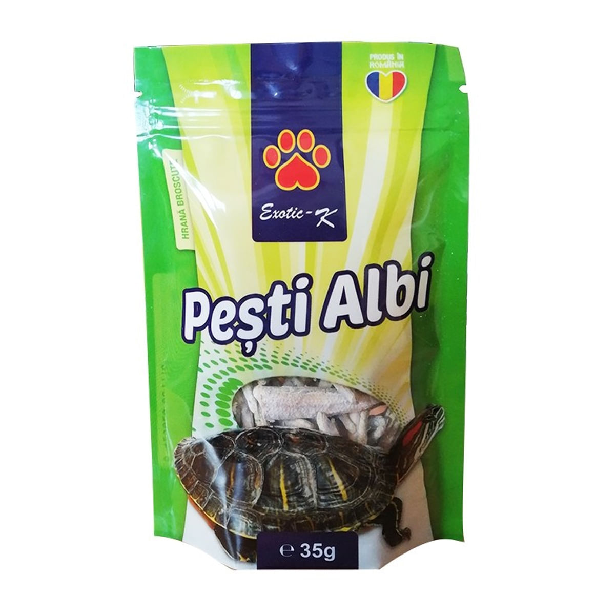 Pesti albi pentru Caini, Pisici si Broscute, 35 g