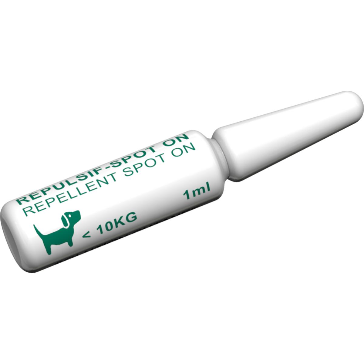 FRANCODEX, deparazitare externă naturală câini, pipetă repelentă FRANCODEX, deparazitare externă naturală câini junior & adult, XS-S(2 - 10kg), pipetă repelentă, 1ml x 4buc - 2 | YEO