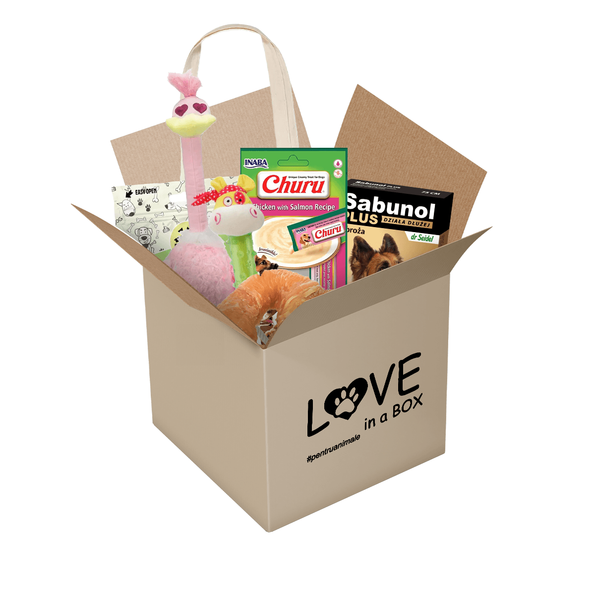 Love in a Box pentru Cainele Tau de Talie Mare, Editie Limitata 