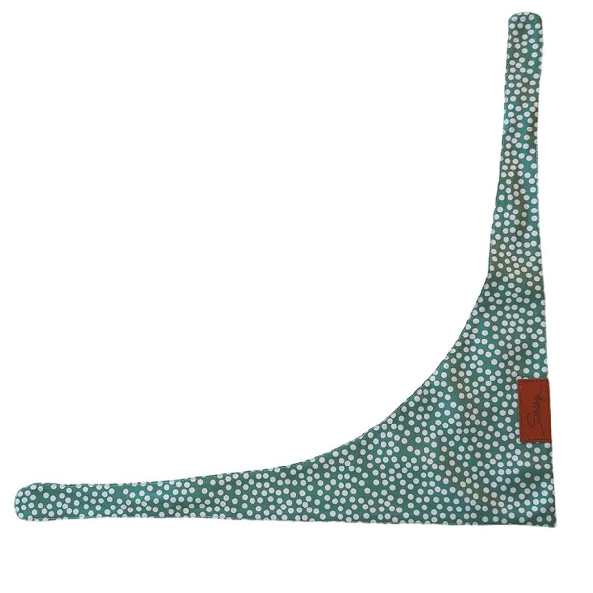 SASIA Sassy Bandana Caini, Verde, Masura M, 33 - 50 cm