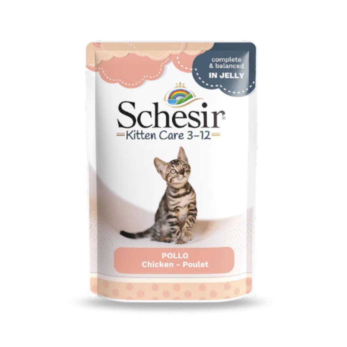 Schesir Kitten Pui in Jelly, 85 g