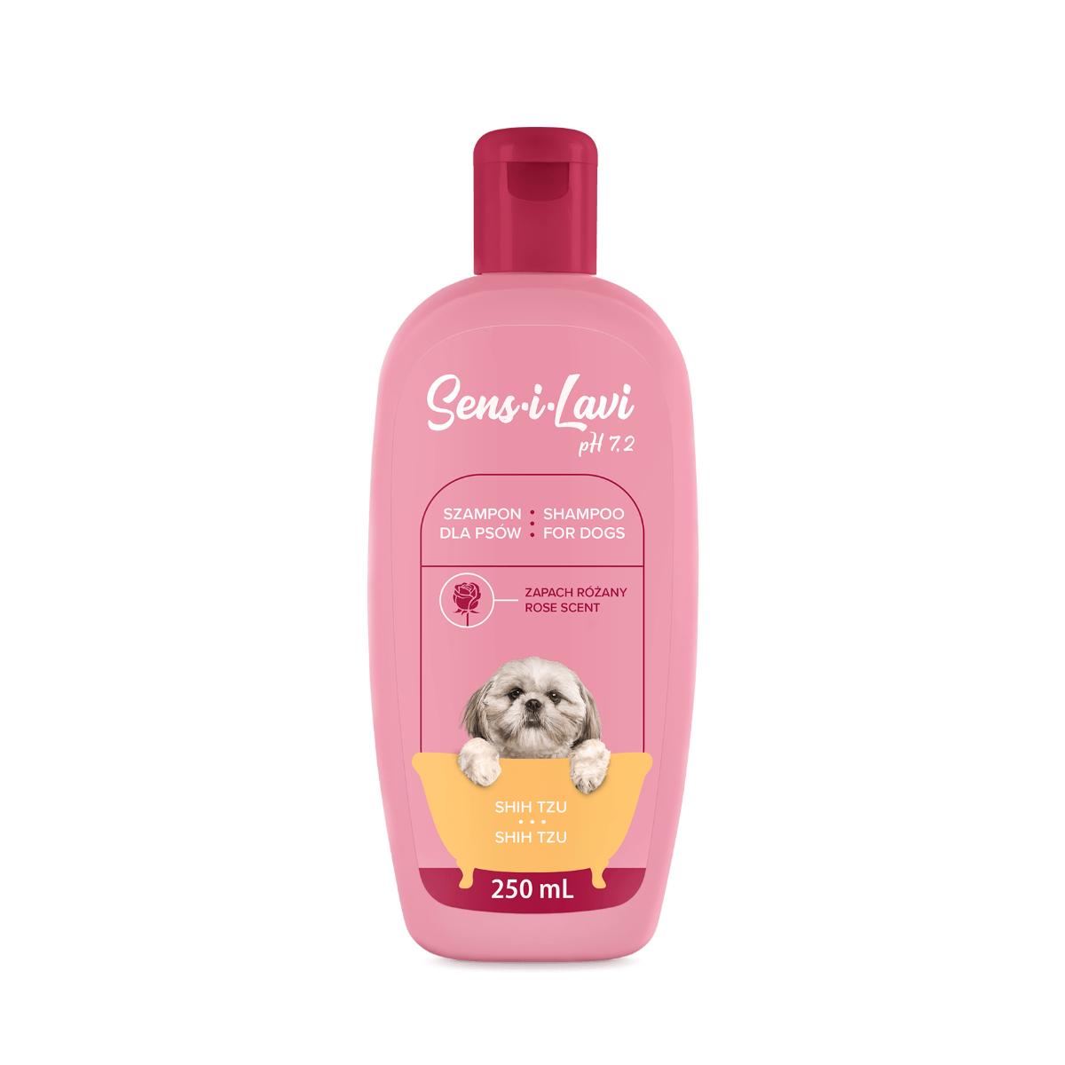 SENS-I-LAVI ShihTzu, șampon câini, Trandafir, flacon, 250ml - 1 | YEO