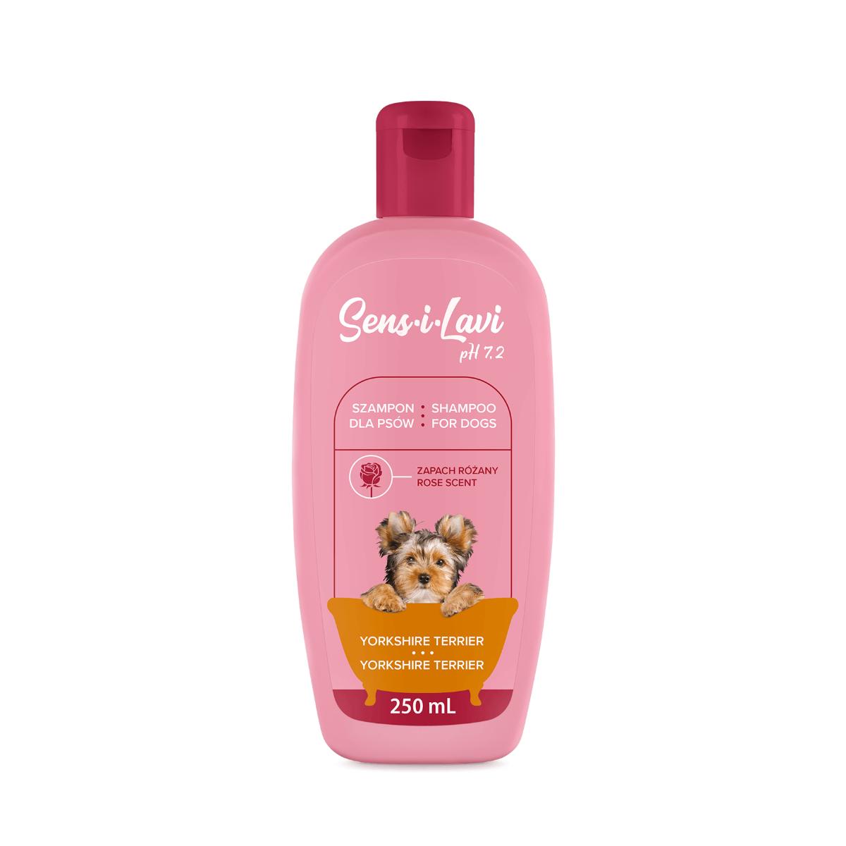 SENS-I-LAVI Yorkshire Terrier, șampon câini, Trandafir, flacon, 250ml - 1 | YEO