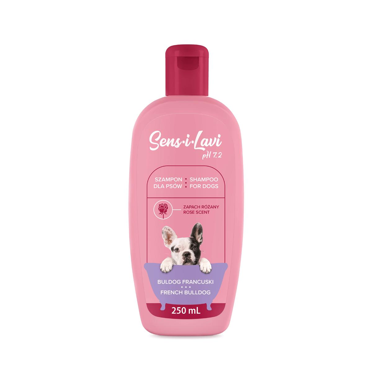 SENS-I-LAVI French Bulldog, șampon câini, Trandafir, flacon, 250ml - 1 | YEO