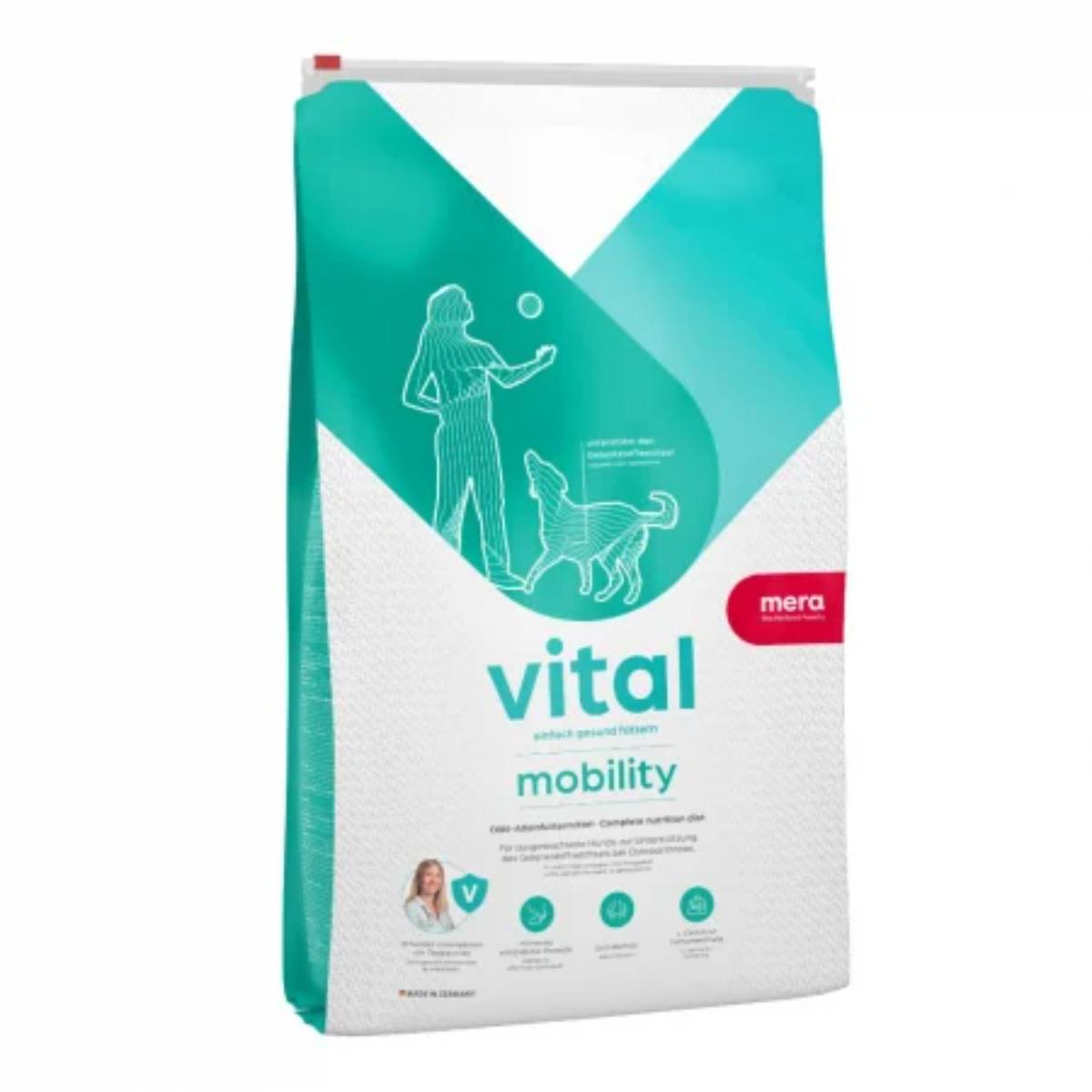 MERA Vital Mobility, XS-XL, Pasăre, dietă veterinară, hrană uscată câini, sistem articular, 10kg