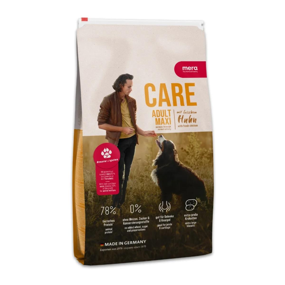 MERA Care Adult Maxi, L-XL, Pui, hrană uscată câini, 10kg