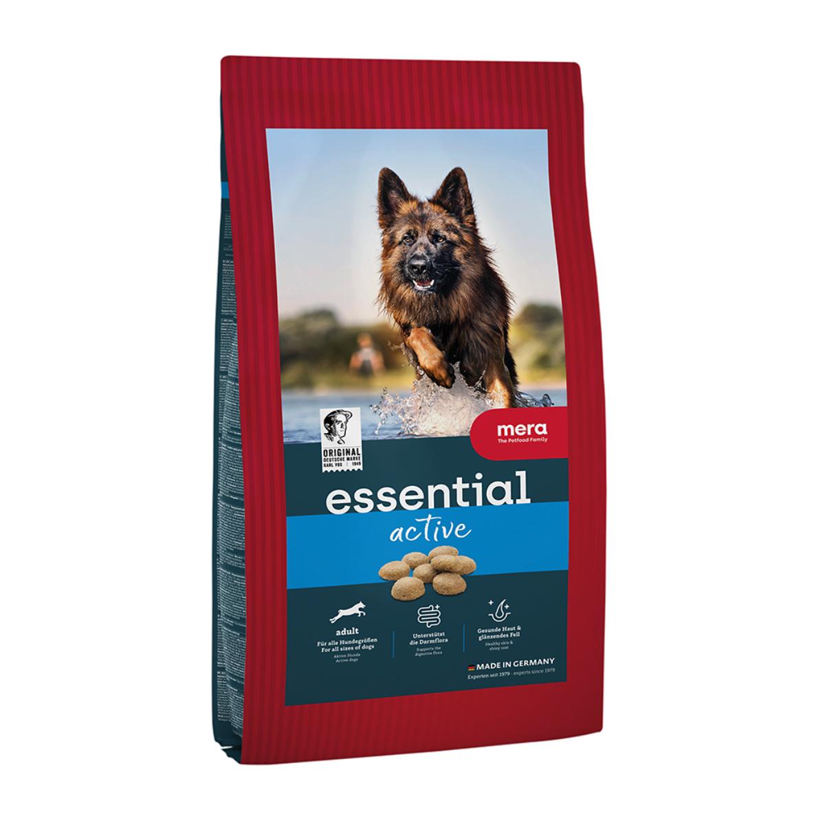 MERA Essential Active, XS-XL, Pui, hrană uscată câini, activitate intensă, 12.5kg