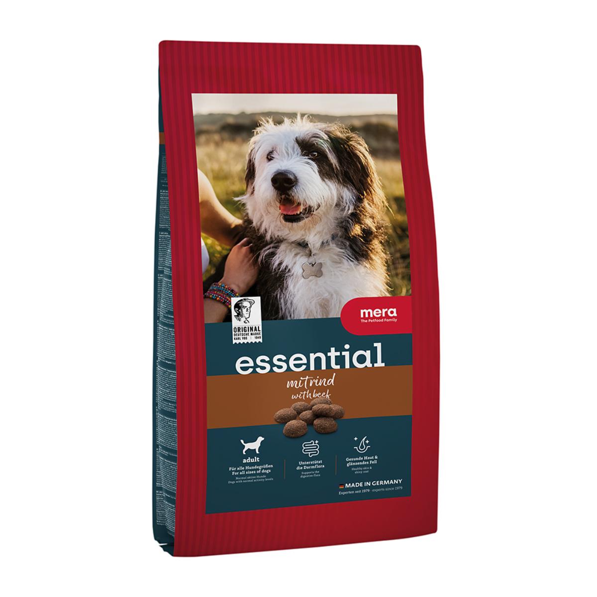 MERA Essential, XS-XL, Vită, hrană uscată câini, 12.5kg