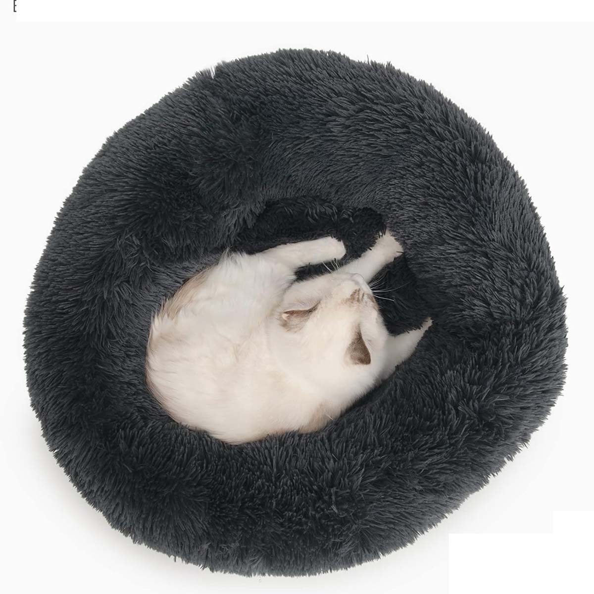 CATIT Cama Fluffy, coș rotund pentru pisici, Gri, ⌀ 60 cm CATIT Cama Fluffy, coș rotund pentru pisici, Gri, ⌀ 60 cm - 3 | YEO