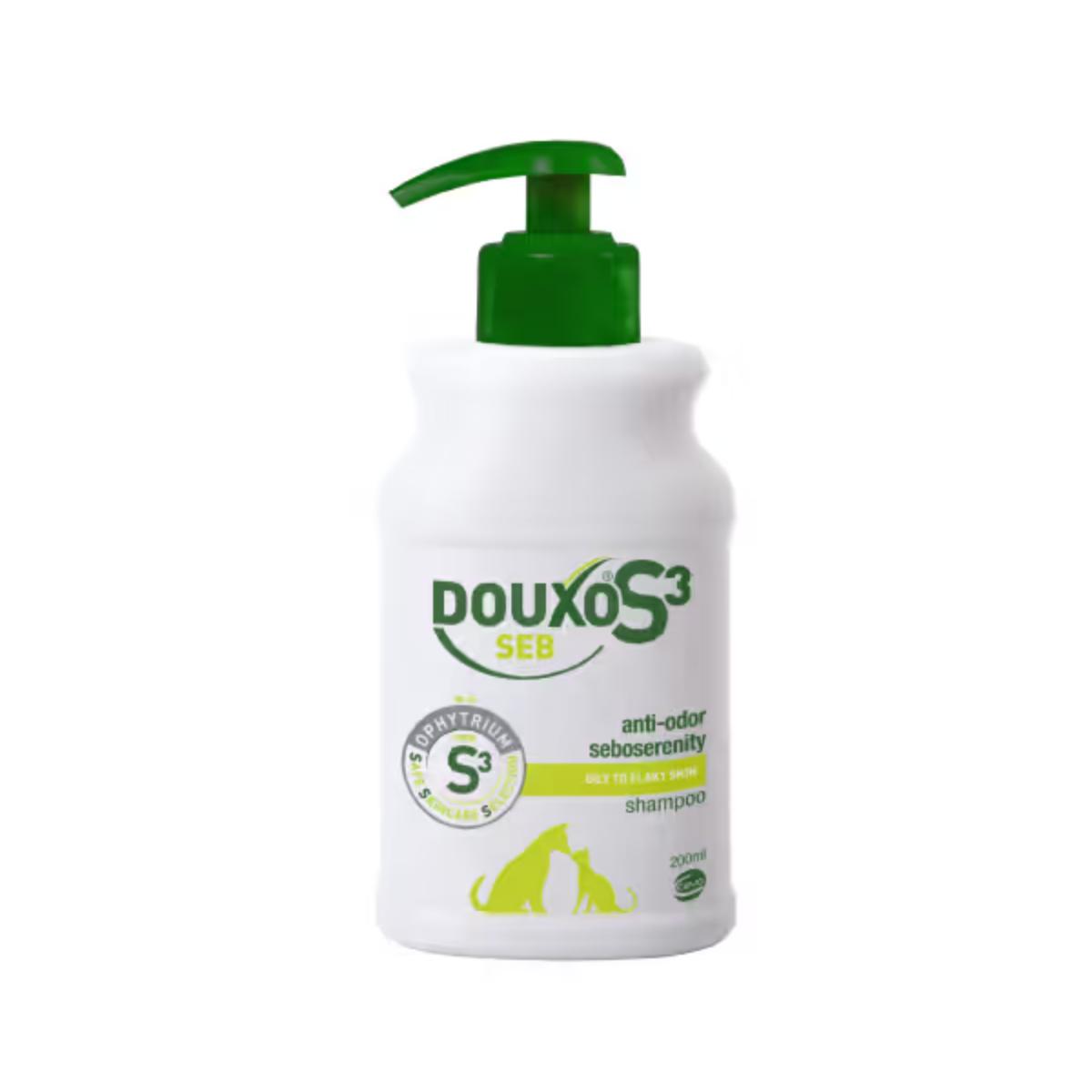 DOUXO S3 Seb, șampon câini și pisici, anti-mătreață, flacon, 200ml - 1 | YEO