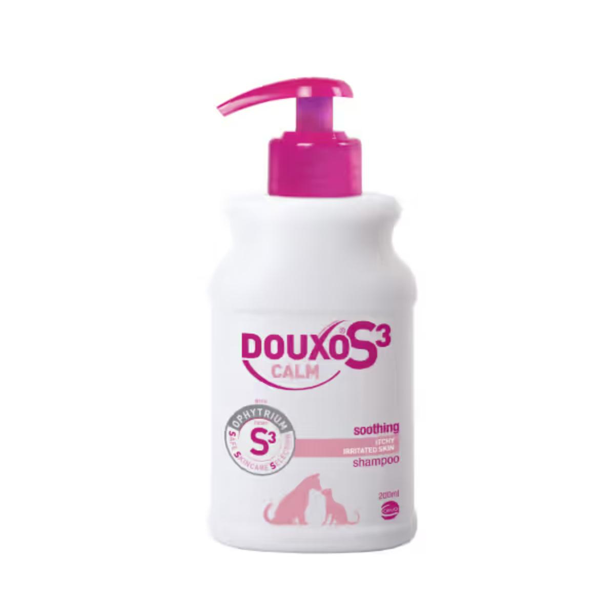 DOUXO S3 Calm, șampon câini și pisici, anti-mâncărime, calmant, flacon, 200ml - 1 | YEO