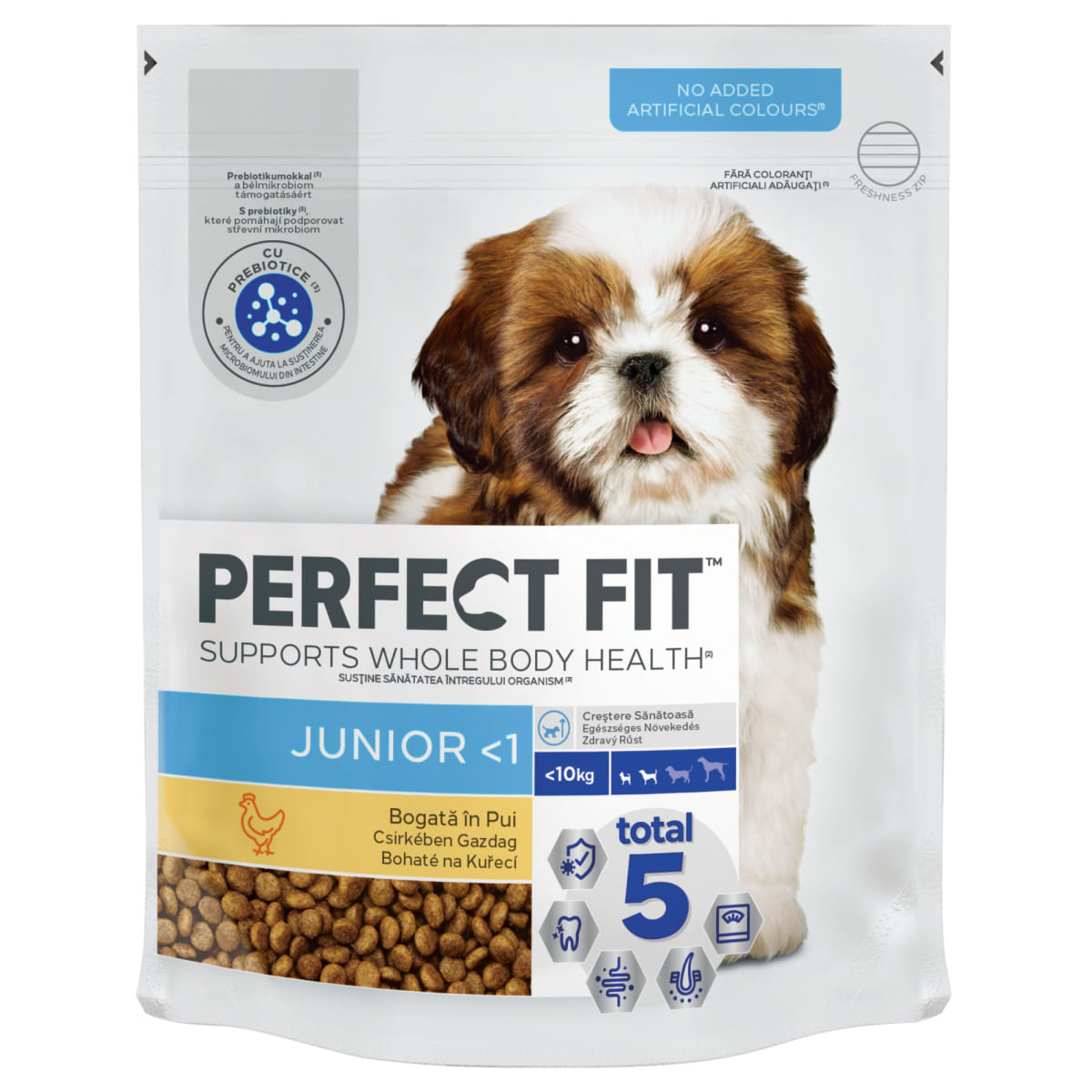 PERFECT FIT Dog Junior Small, XS-S, Pui, hrană uscată câini junior, 825g - 1 | YEO