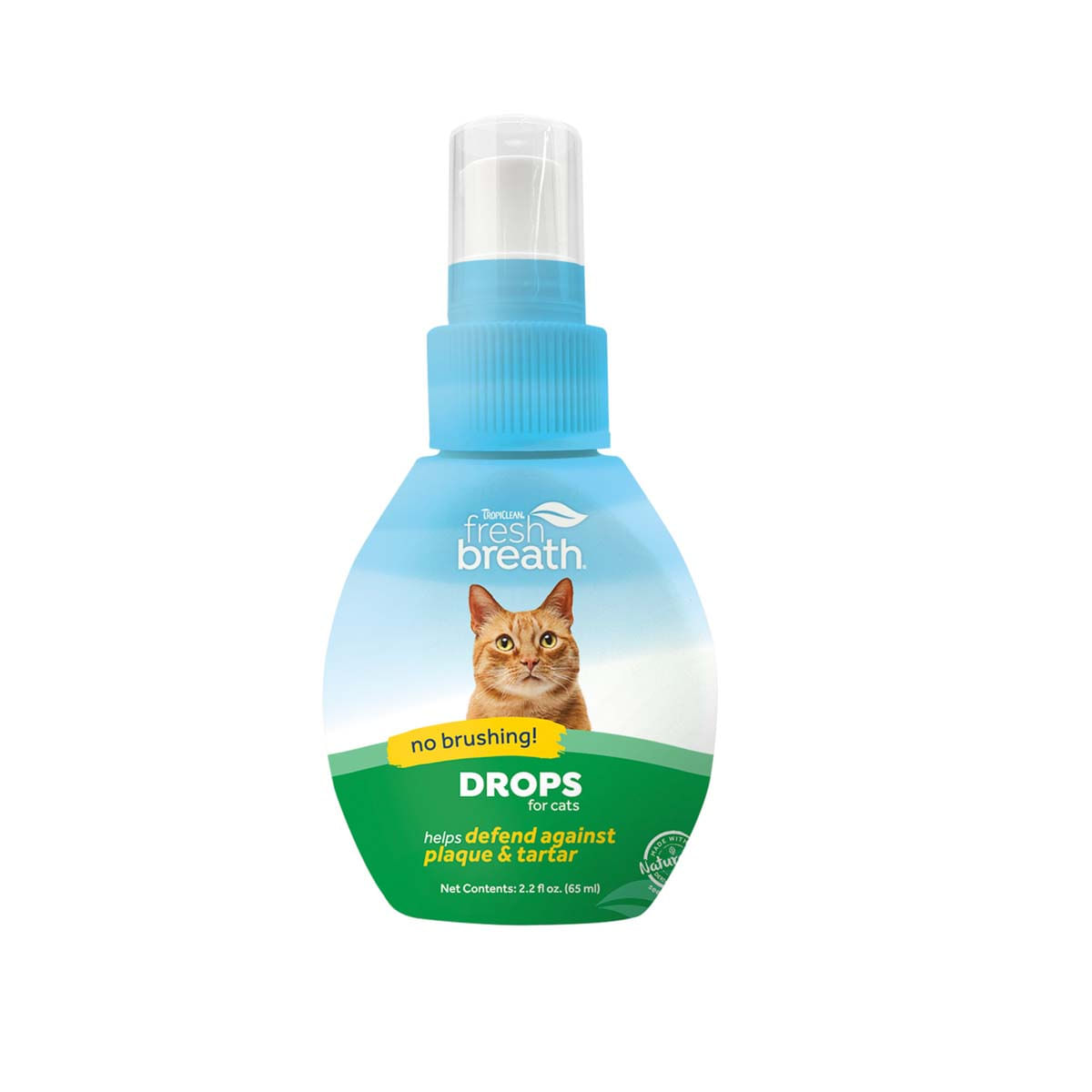 Fresh Breath Drops TropiClean For Cats, 65 ml - 1 | YEO