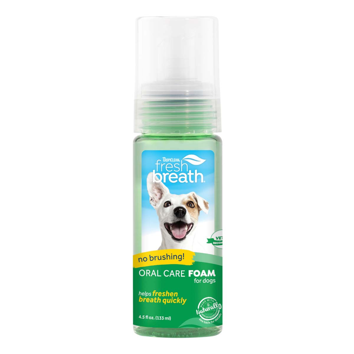 Spuma Improspatare Respiratie TropiClean Oral Care Dogs, 133 ml