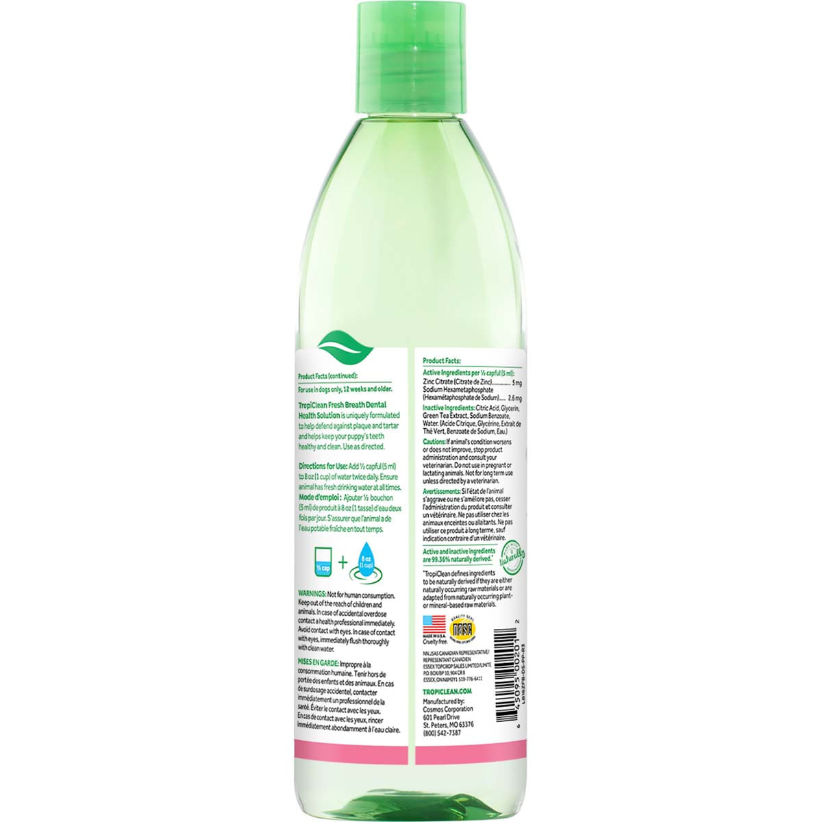 Aditiv Apa TropiClean Oral Care Junior , 473 ml - 2 | YEO