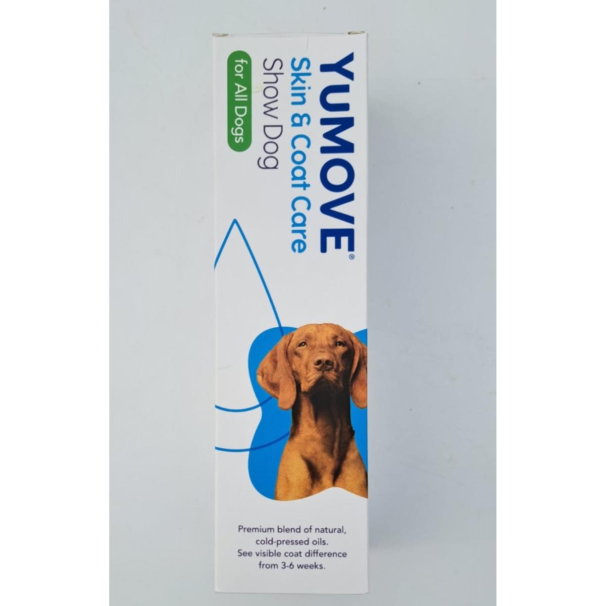 YuMOVE Skin & Coat Care Show Dog, XS-XL, supliment piele & blană câini, flacon, pastă orală, 500ml - 1 | YEO