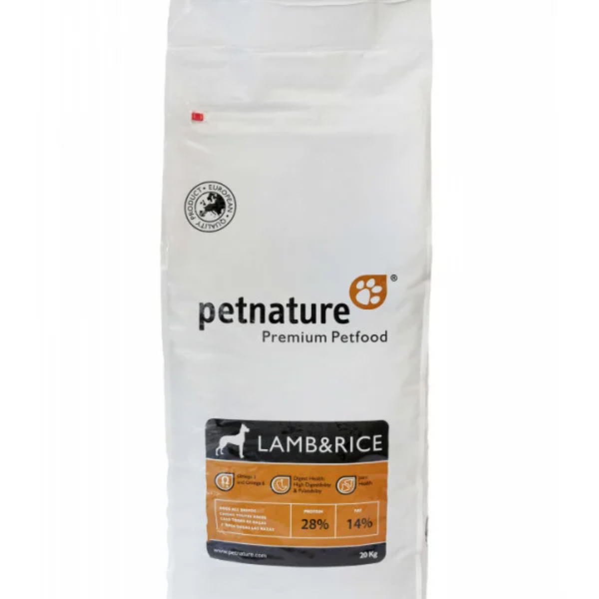 PETNATURE, XS-XL, Miel și Orez, hrană uscată câini, 20kg