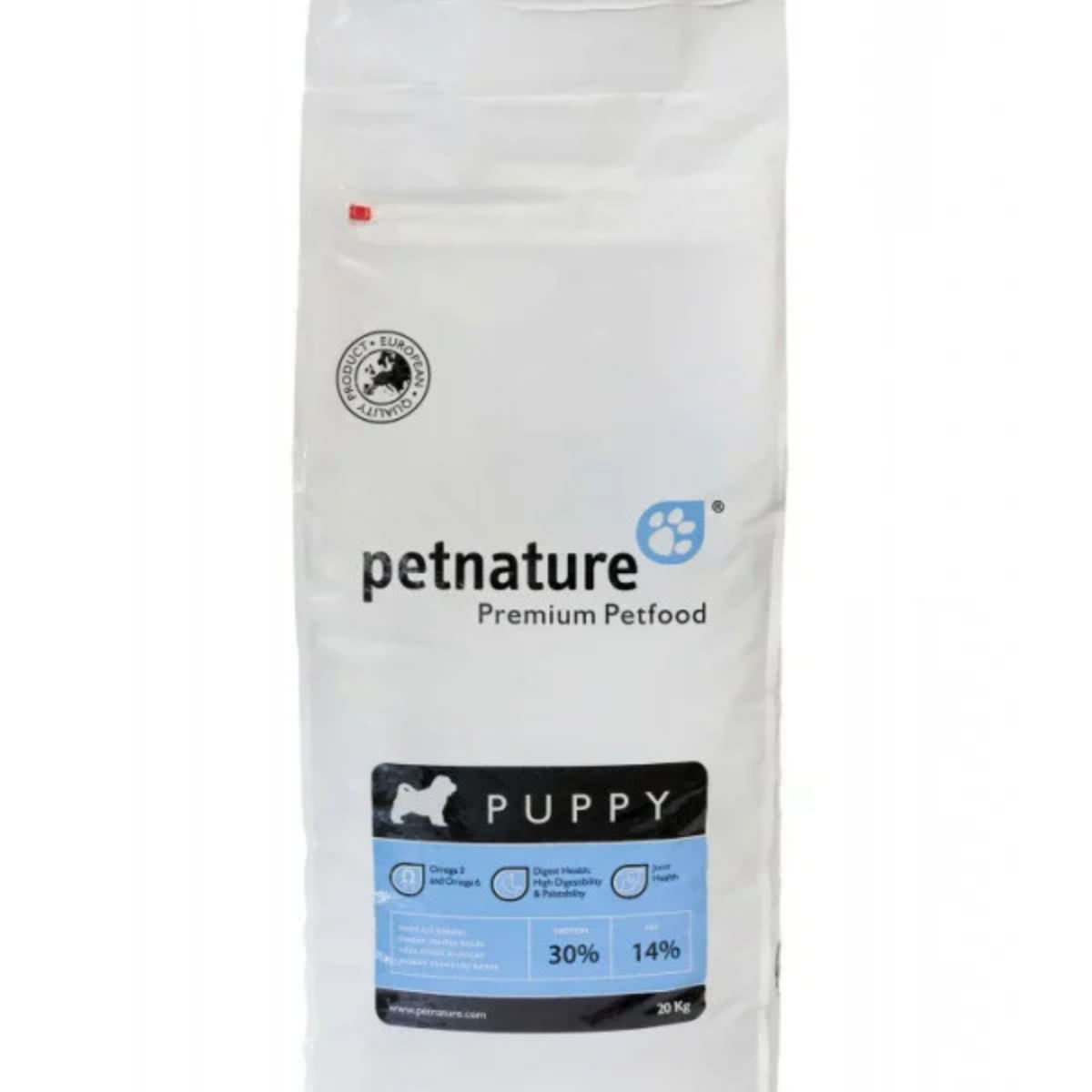 PETNATURE Puppy, XS-XL, Pui, hrană uscată câini junior, 20kg