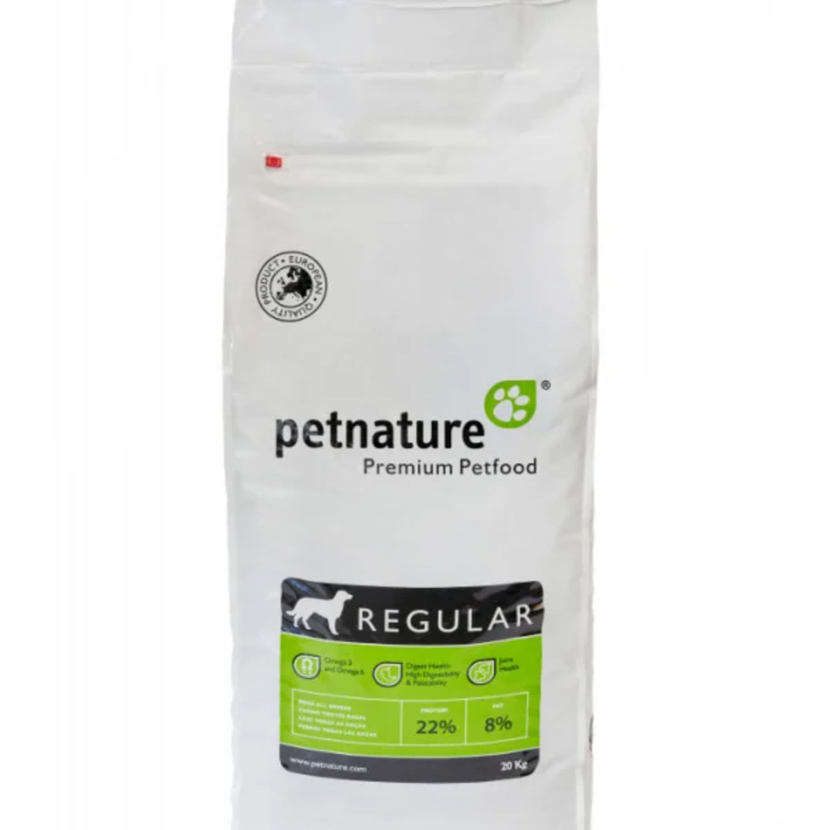 PETNATURE Regular, XS-XL, Pui, hrană uscată câini, 20kg