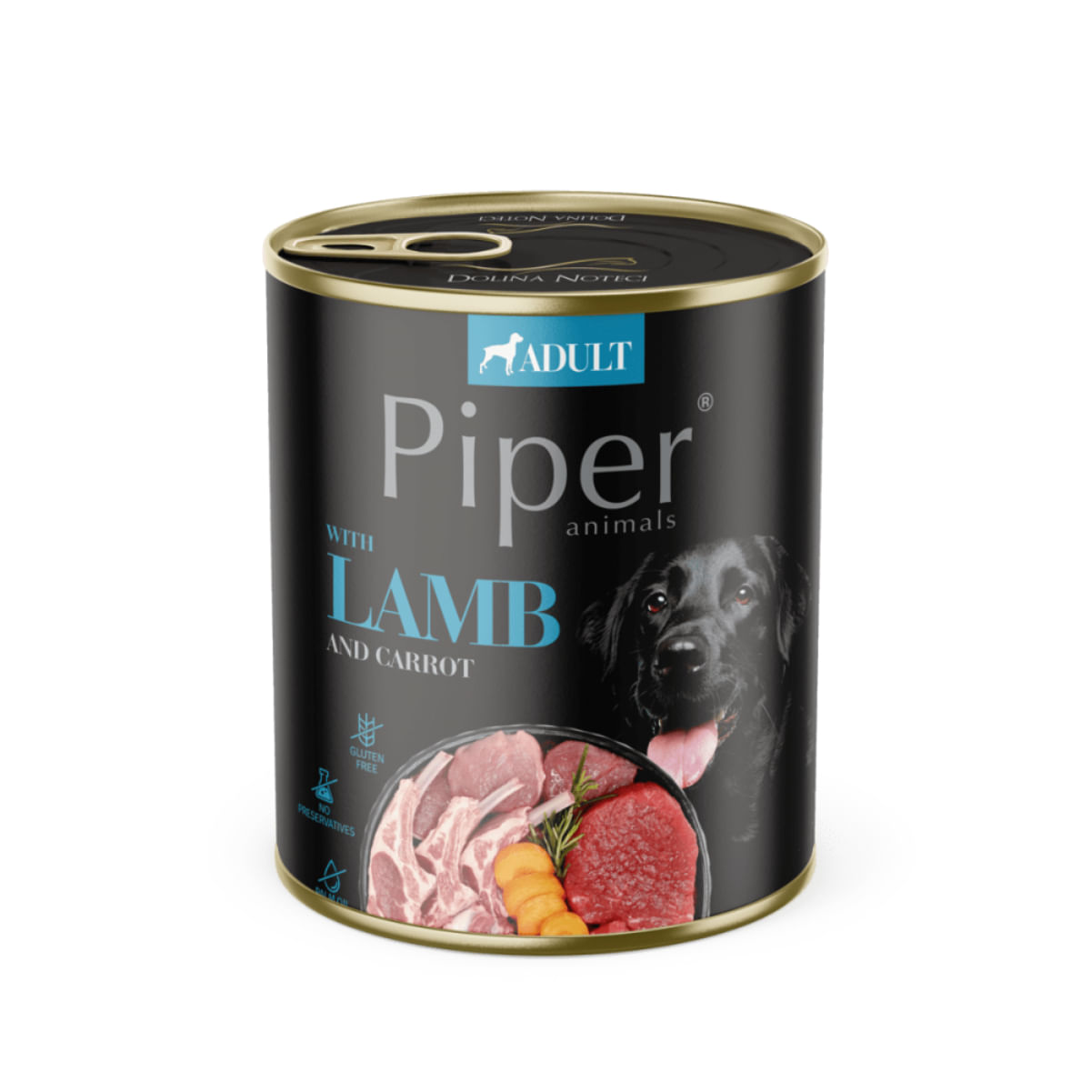 PIPER Animals, XS-XL, Miel și Morcov, conservă hrană umedă fără cereale câini, (în aspic), 800g