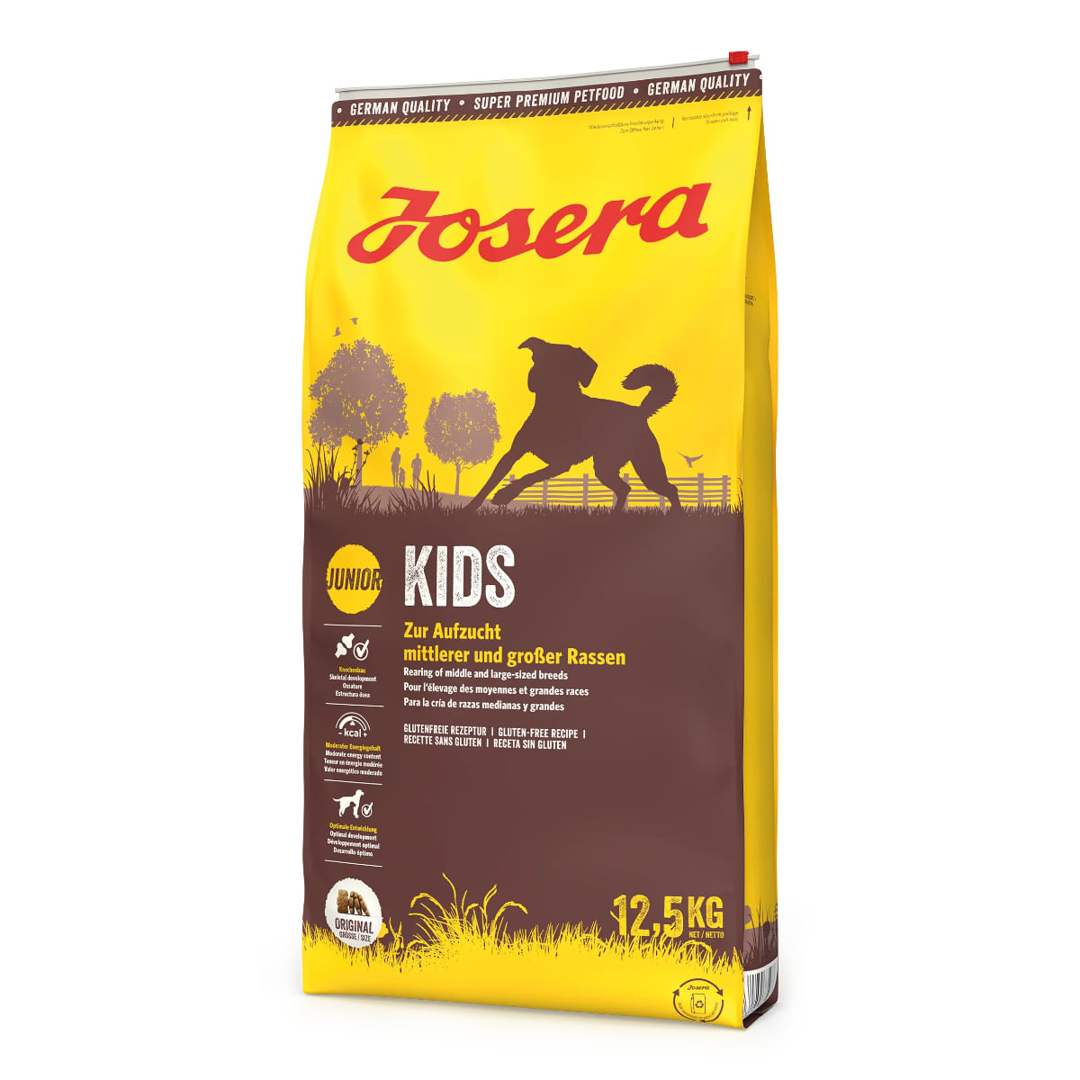 JOSERA Kids, XS-XL, Pasăre, hrană uscată câini junior, 12.5kg - 1 | YEO