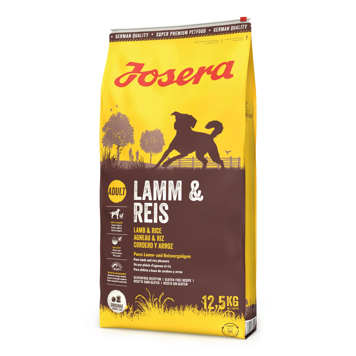 JOSERA Lamb & Rice, XS-XL, Miel și Orez, hrană uscată câini, 12.5kg - 1 | YEO