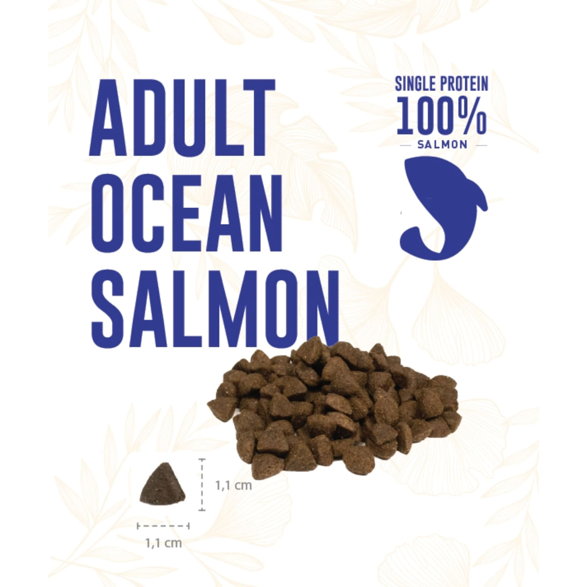 WEEGO Ocean Salmon, XS-XL, Somon, hrană uscată monoproteică fără cereale câini, 2kg - 2 | YEO