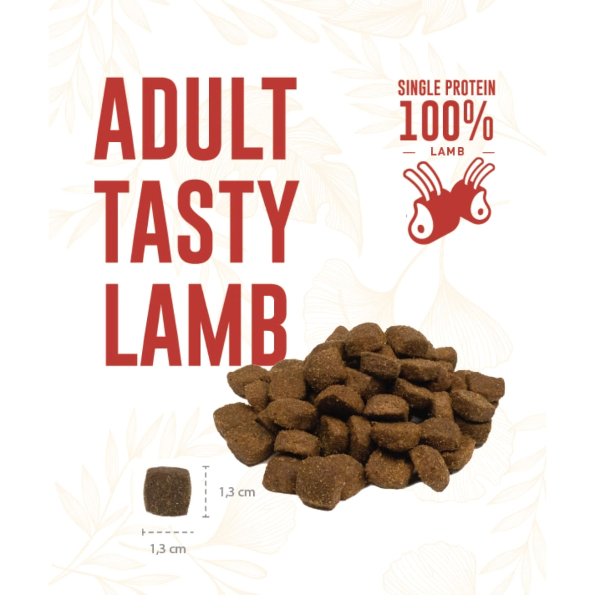 WEEGO Tasty Lamb, XS-XL, Miel, hrană uscată monoproteică fără cereale câini, 10kg - 2 | YEO