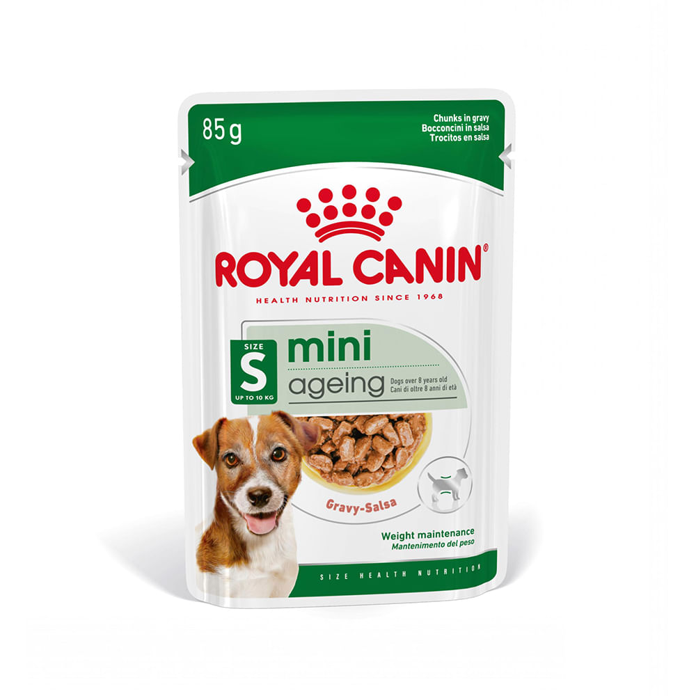 ROYAL CANIN Mini Ageing, hrană umedă câini senior, (în sos), 85g